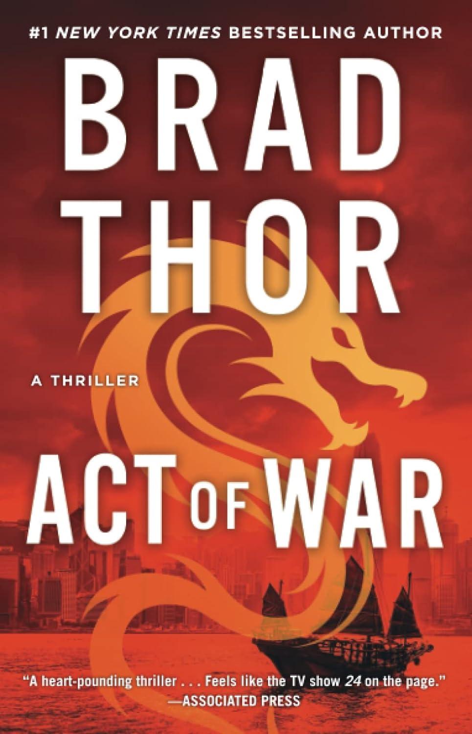 act of war 1st edition brad thor 1982148438, 978-1982148430