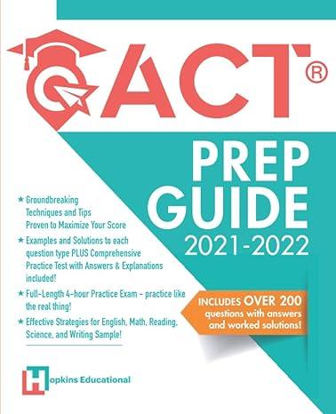 act prep guide 2021 2022 2021 edition hopkins educational b08m8rjjb5, 979-8556809659