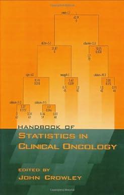 handbook of statistics in clinical oncology 1st edition john crowley, antje hoering 0824790251, 978-0824790257