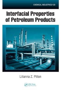interfacial properties of petroleum products 1st edition lilianna z. pillon 0367577615, 978-0367577612