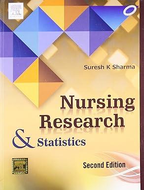 nursing research and statistics 2nd edition suresh k. sharma 8131233081, 978-8131233085