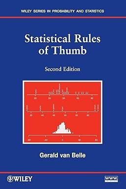 statistical rules of thumb 2nd edition gerald van belle 0470144483, 978-0470144480