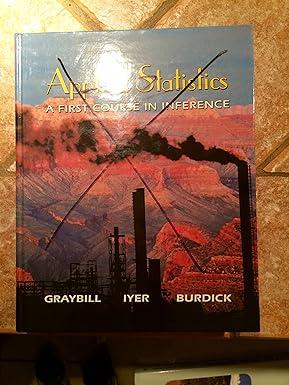 applied statistics a first course in inference 1st edition graybill, franklin a b00126sctc, 978-0136214670