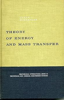 theory of energy and mass transfer 1st edition a. v lykov, y. a. mikhaylov b0007ec0x4, 978-2635418954