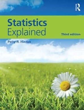 statistics explained 3rd edition perry r. hinton 1848723121, 978-1848723122