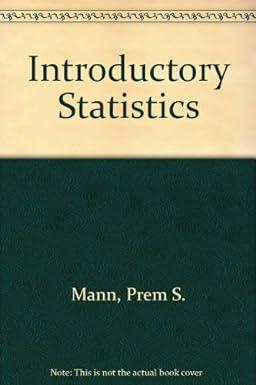 introductory statistics 2nd edition prem s. mann 0471310093, 978-0471310099