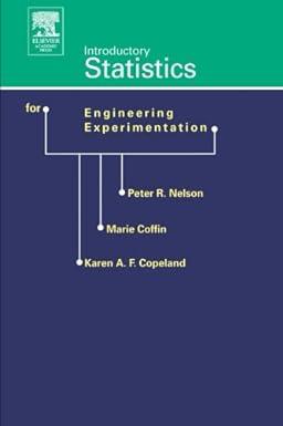 introductory statistics for engineering experimentation 1st edition peter r. nelson 0123995884, 978-0123995889