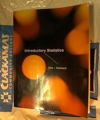 introductory statistics 1st edition jessica m. utts 1133444350, 978-1133444350
