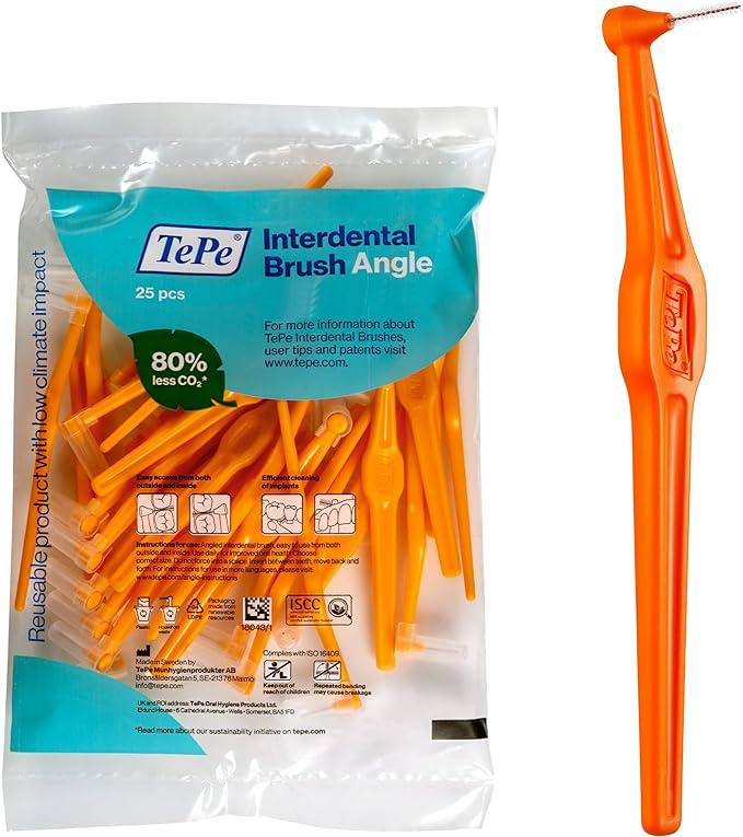 tepe interdental brush angled dental brush for teeth cleaning  tepe ?b0c2qyvcr7