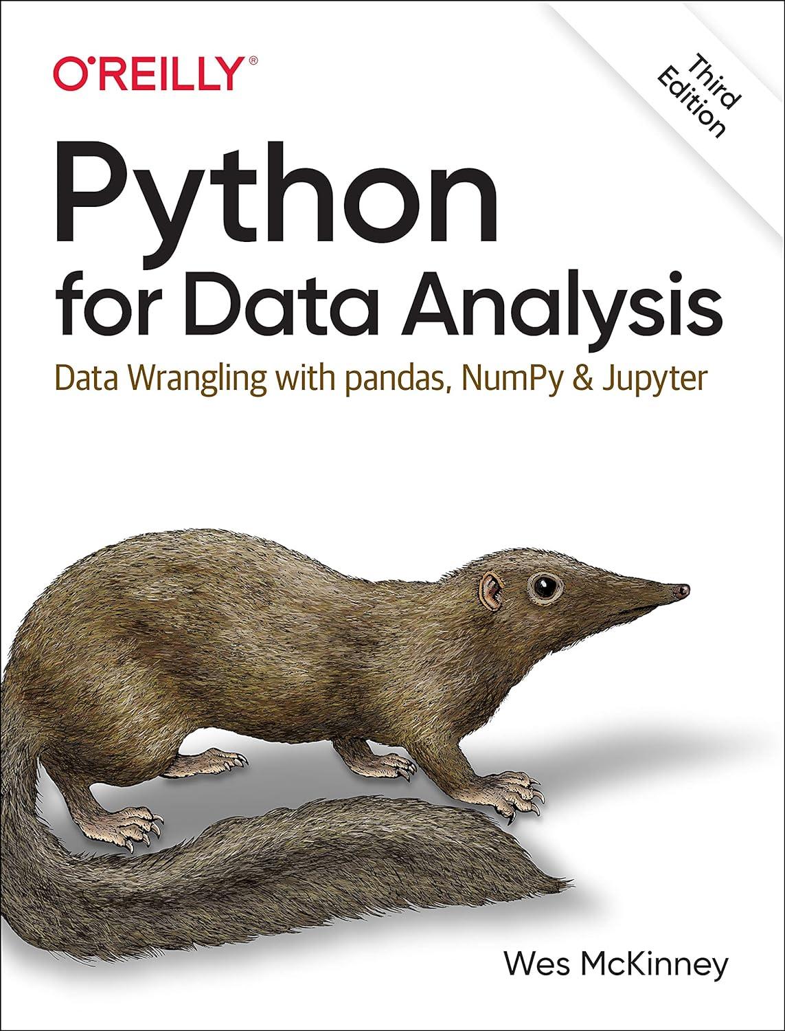 python for data analysis data wrangling with pandas numpy and jupyter 3rd edition wes mckinney 109810403x,