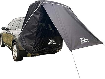 hasika tailgate shade awning tent for car camping road trip  hasika b08mt3463z