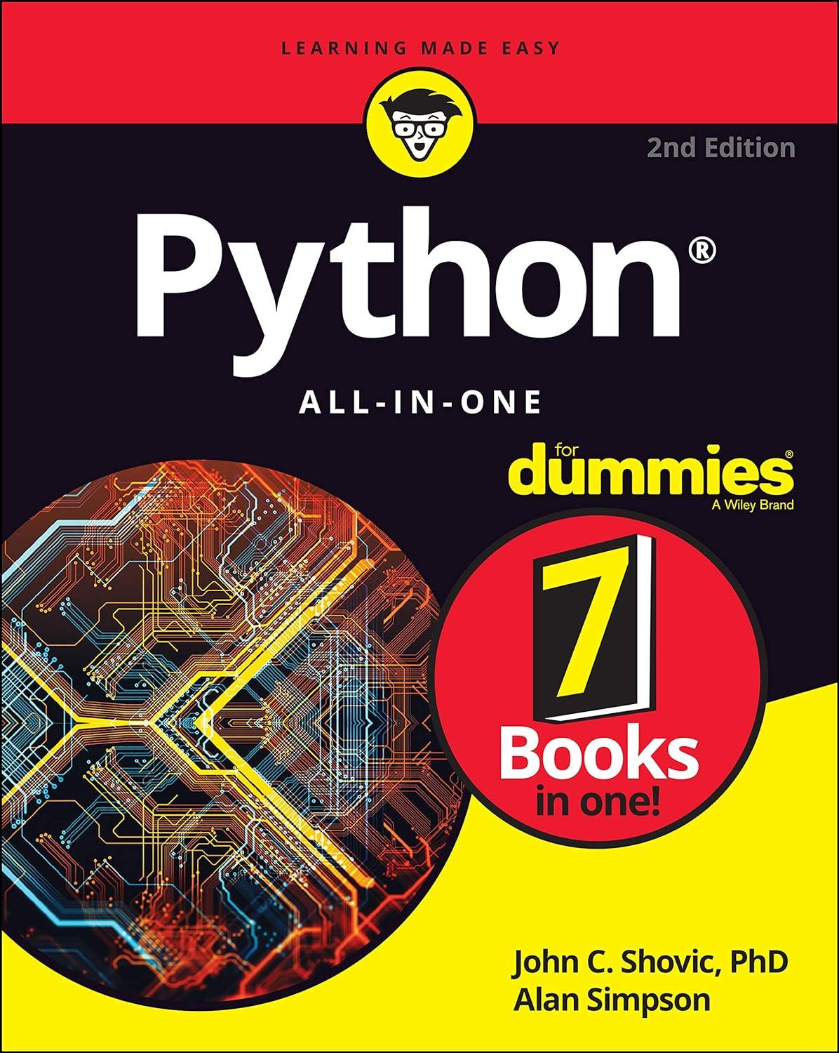python all in one for dummies 2nd edition john c. shovic, alan simpson 1119787602, 978-1119787600