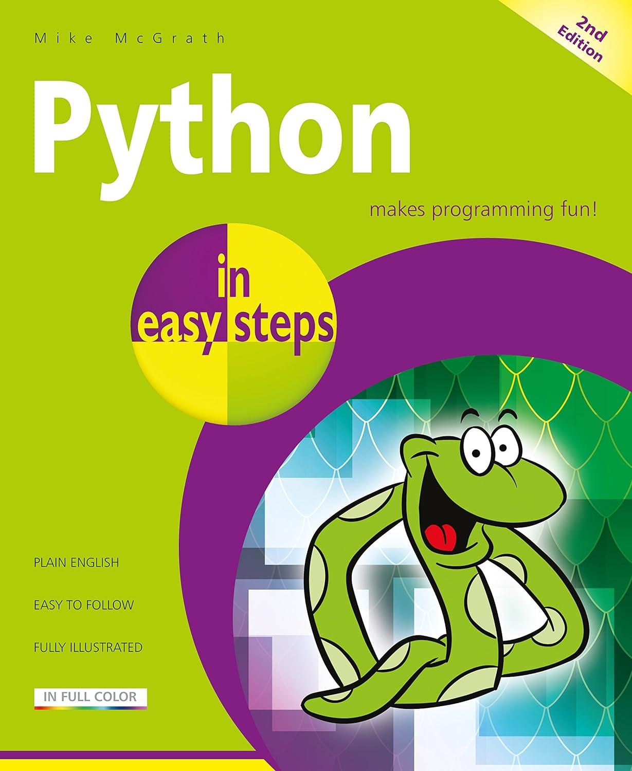 python in easy steps 2nd edition mike mcgrath 1840788127, 978-1840788129
