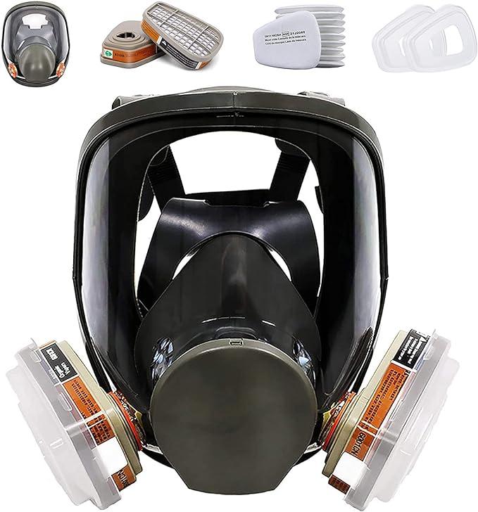 bgs13 full face respir?tor reusable organic vapor mask  bgs13 b092r5wl4m