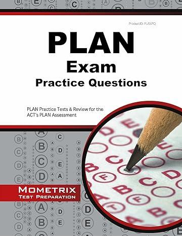 plan exam practice questions 1st edition mometrix test prep 1627338977, 978-1627338974