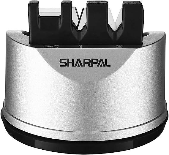 Sharpal Kitchen Chef Knife Scissors Sharpener For Straight
