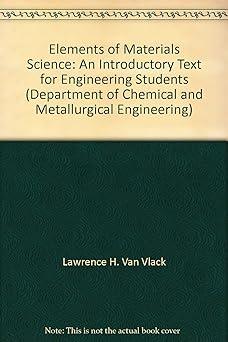 elements of materials science an introductory text for engineering students department of chemical and