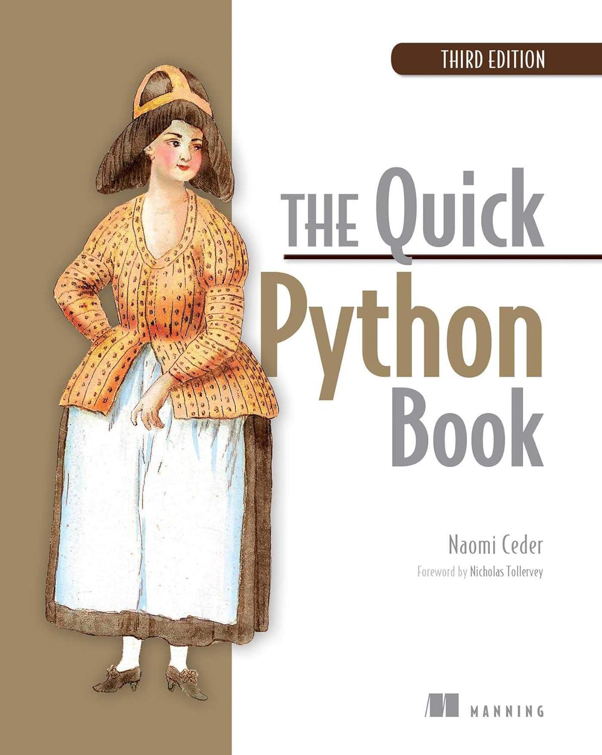 the quick python book 3rd edition naomi ceder 1617294039, 978-1617294037