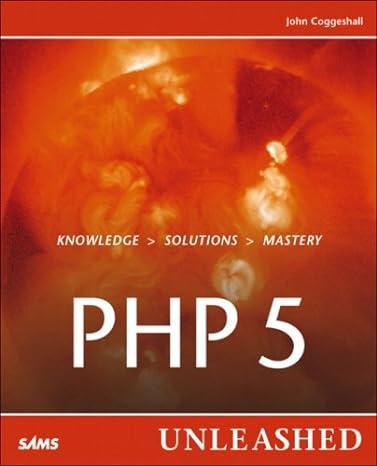 php 5 unleashed 1st edition john coggeshall 067232511x, 978-0672325113
