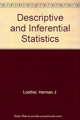 descriptive and inferential statistics an introduction 3rd edition herman-j-loether-donald-g-mctavish, donald