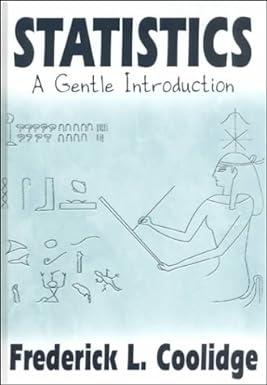 statistics a gentle introduction 1st edition frederick l. coolidge 0761954848, 978-0761954842