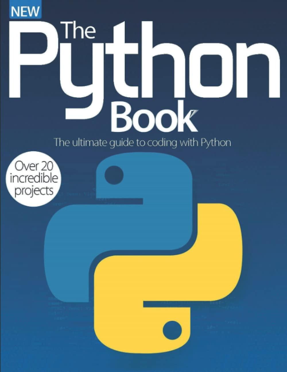 python book the ultimate guide to coding 1st edition imagine publishing b09phf7stb, 979-8793574297