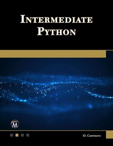 intermediate python 1st edition oswald campesato 1501521748, 978-1501521744