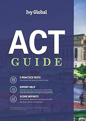 act guide 1st edition ivy global 1942321198, 978-1942321194