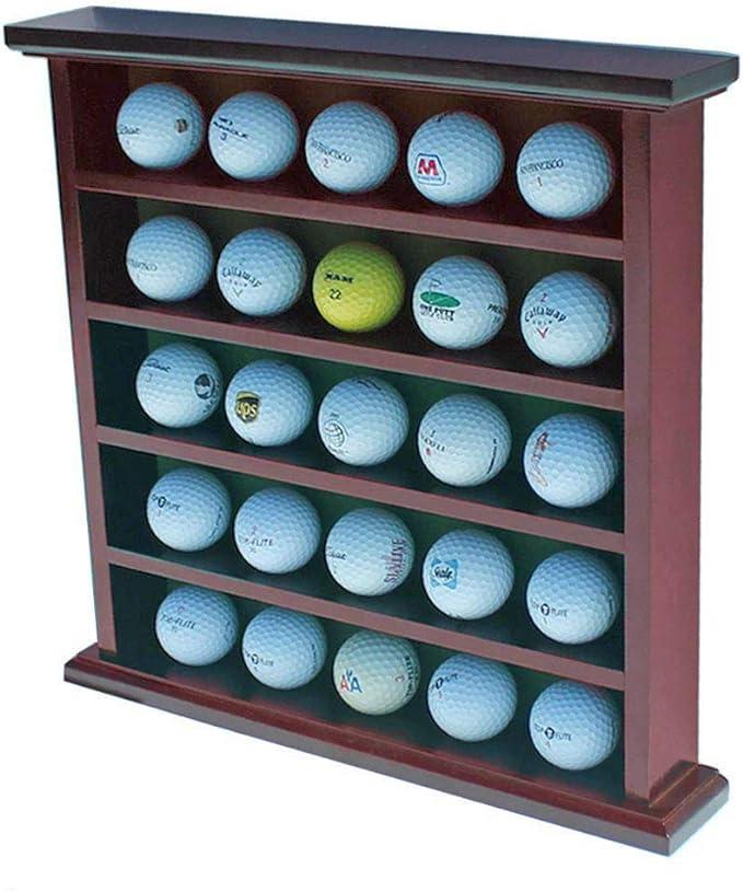 displaygifts golf ball display case wall rack cabinet  displaygifts b0155qvy8a