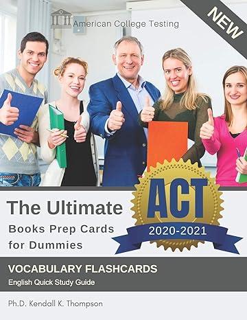 the ultimate act books prep cards 2020 2021 for dummies vocabulary flashcards english quick study guide 2020