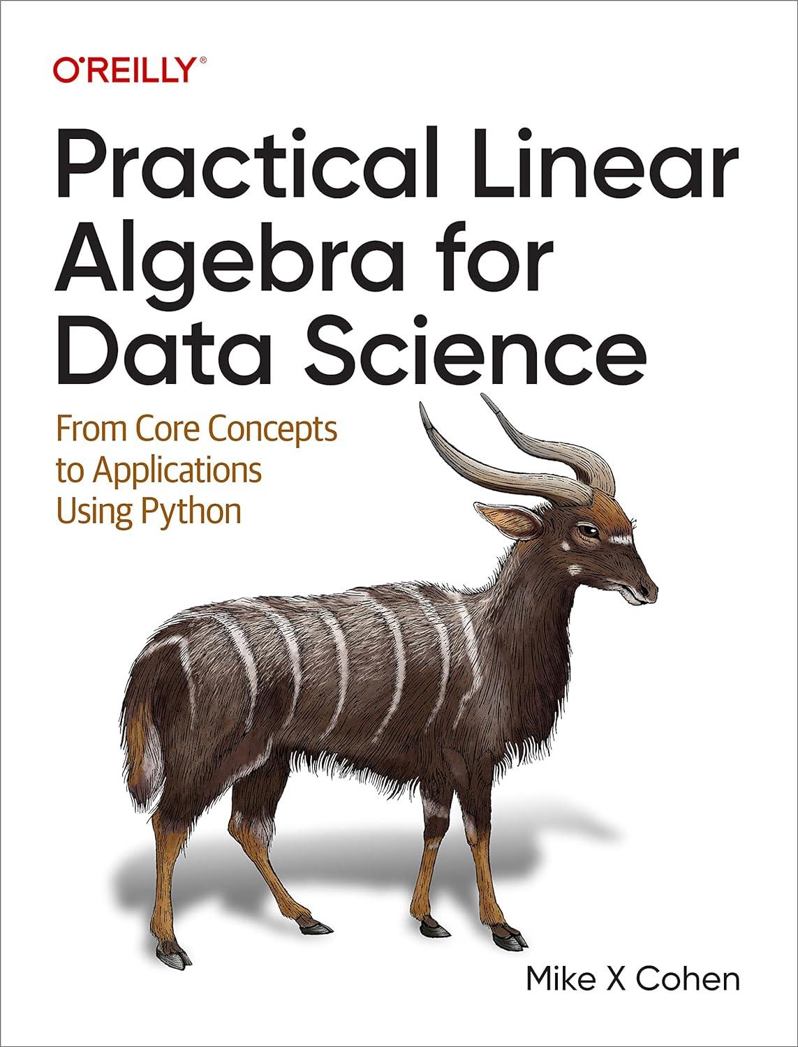 practical linear algebra for data science from core concepts to applications using python 1st edition mike