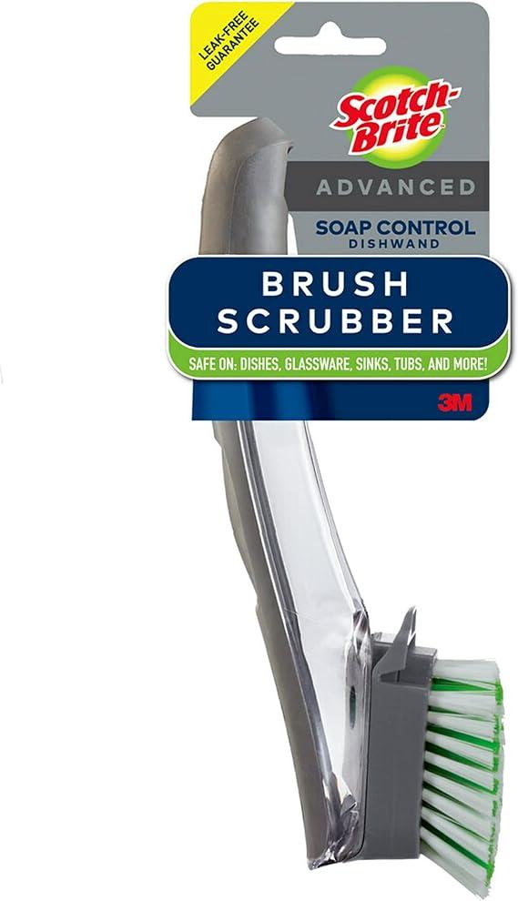 scotch-brite dishwand brush scrubber for cleaning  scotch-brite b07lgvv4m8