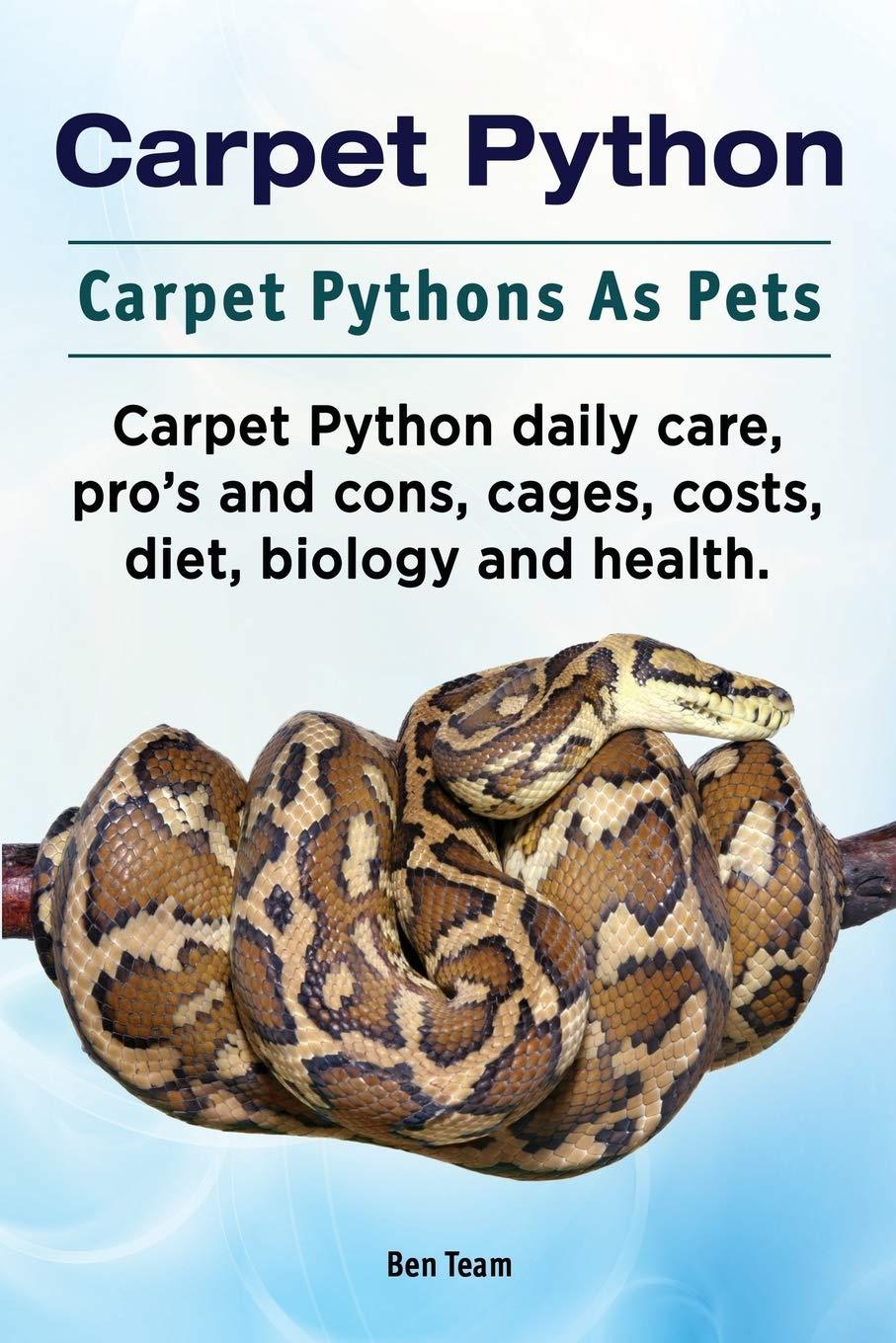 carpet python carpet pythons as pets carpet python daily care pro's and cons cages costs diet biology and