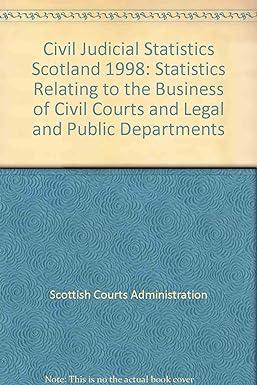 civil judicial statistics scotland statistics relating to the business of civil courts and legal and public