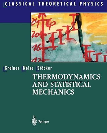 thermodynamics and statistical mechanics 3rd edition walter greiner, ludwig neise, horst stöcker, d. rischke