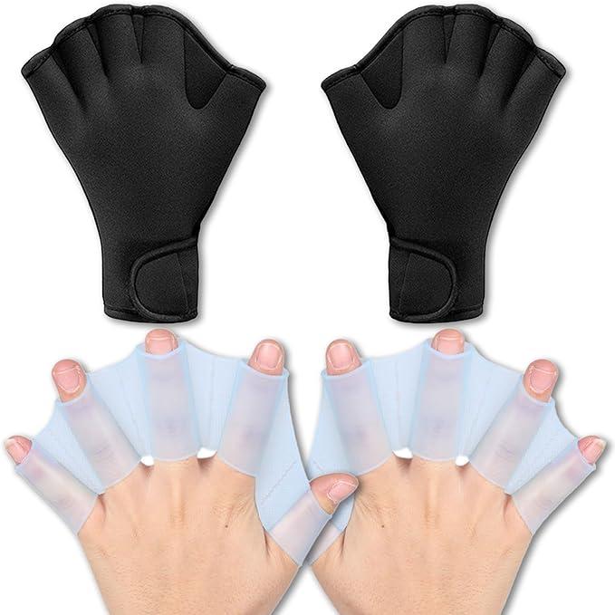 karider 2 pairs swimming gloves  karider b0c6ljty6t