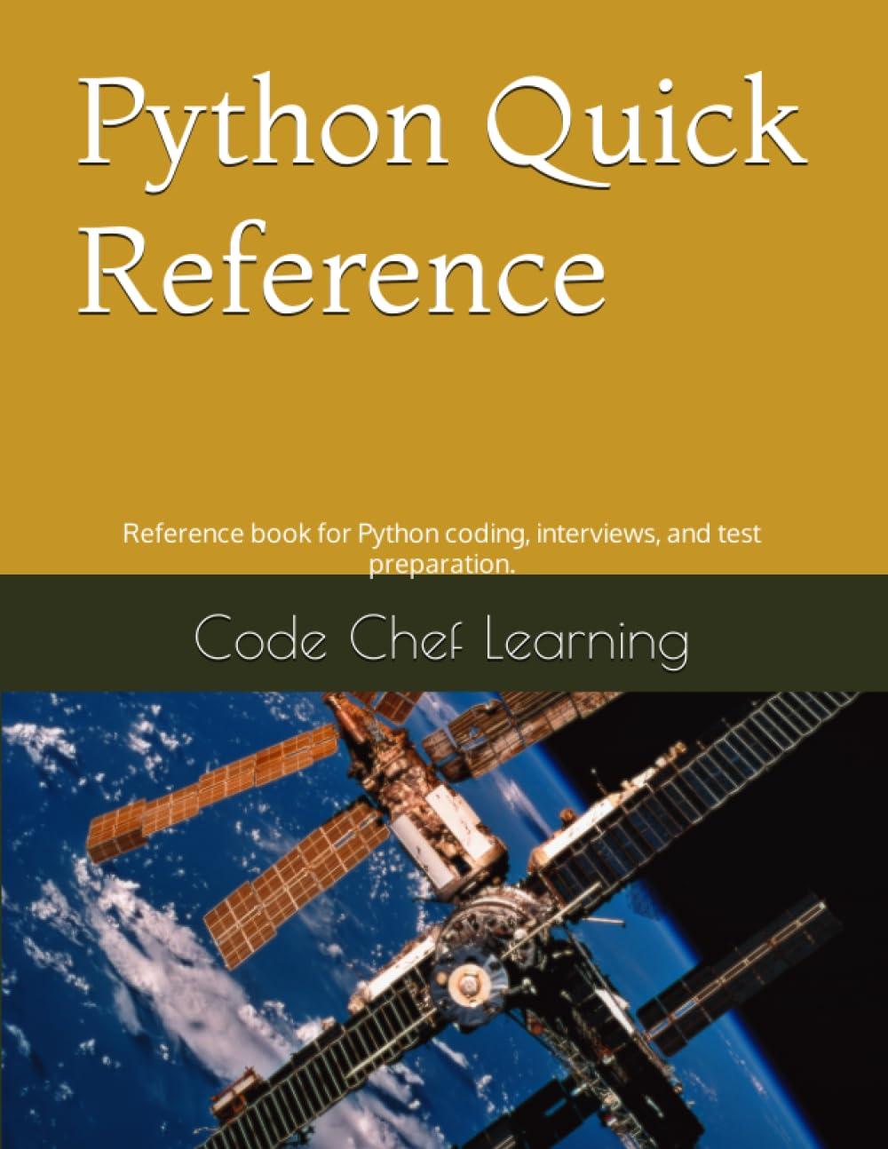 python quick reference desktop reference for python coding interviews and test preparation 1st edition govind