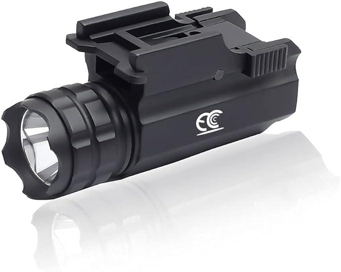 MCCC LED Tactical Flashlight 500 High Lumens Mount Pistol Light