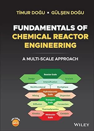fundamentals of chemical reactor engineering a multi scale approach 1st edition timur dogu, gulsen dogu