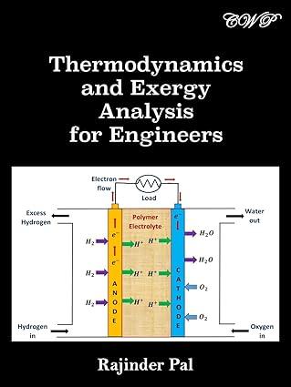 thermodynamics and exergy analysis for engineers 1st edition rajinder pal 1922617253, 978-1922617255