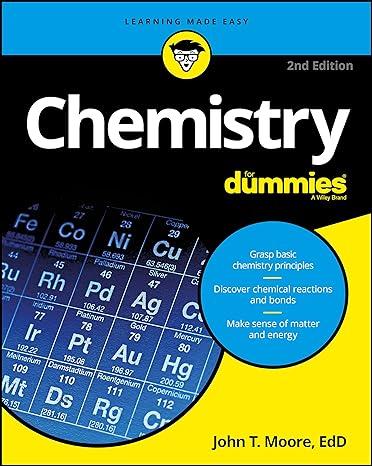 chemistry for dummies 2nd edition john t. moore 1119293464, 978-1119293460