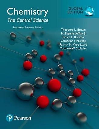 chemistry the central science in si units 1st global edition e theodore, l. brown, h 9781292221229