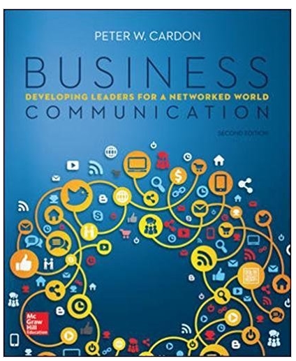 Business Communication Developing Leaders for a Networked World