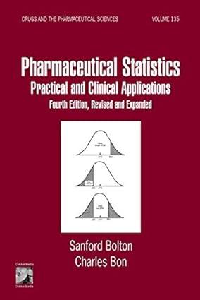 pharmaceutical statistics practical and clinical applications revised and expanded 4th edition sanford