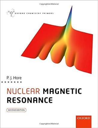 nuclear magnetic resonance 2nd edition peter hore 0198703414, 978-0198703419