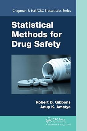 statistical methods for drug safety 1st edition robert d. gibbons, anup amatya 1032477296, 978-1032477299