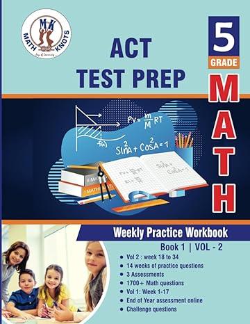 act test prep math grade 5 volume 2 1st edition gowri m vemuri b0c9sb2lqr, 979-8889033783