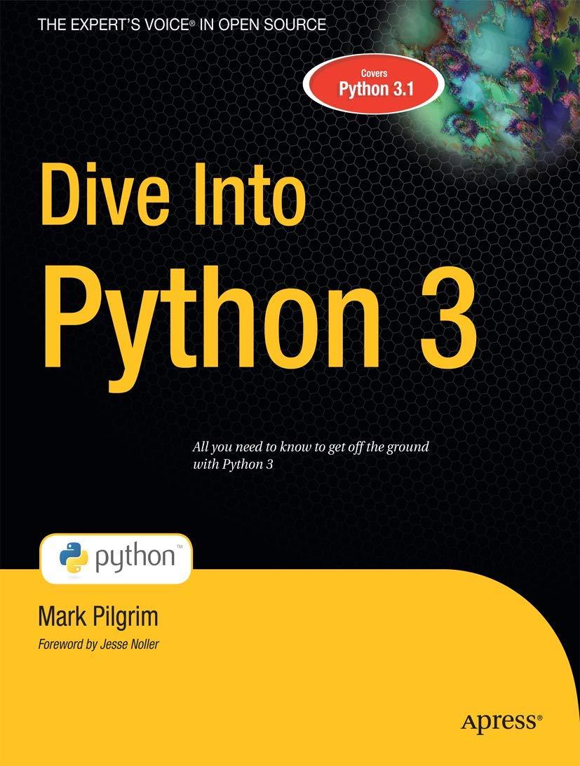 dive into python 3 1st edition mark pilgrim 1430224150, 978-1430224150