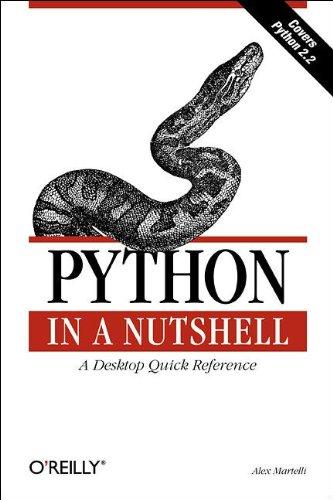 python in a nutshell 1st edition alex martelli 0596001886, 978-0596001889