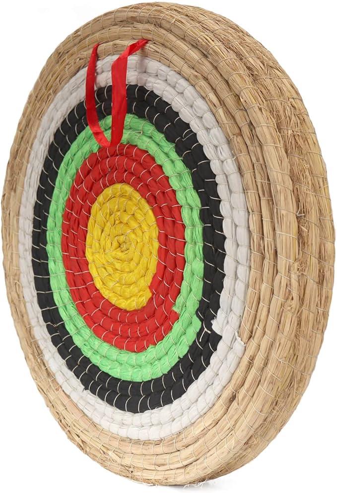 dostyle traditional solid straw round archery target shooting bow  dostyle b07x9x891h